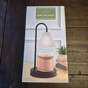 Ashland Bkack 12.4" Candle Lamp Warmer, New